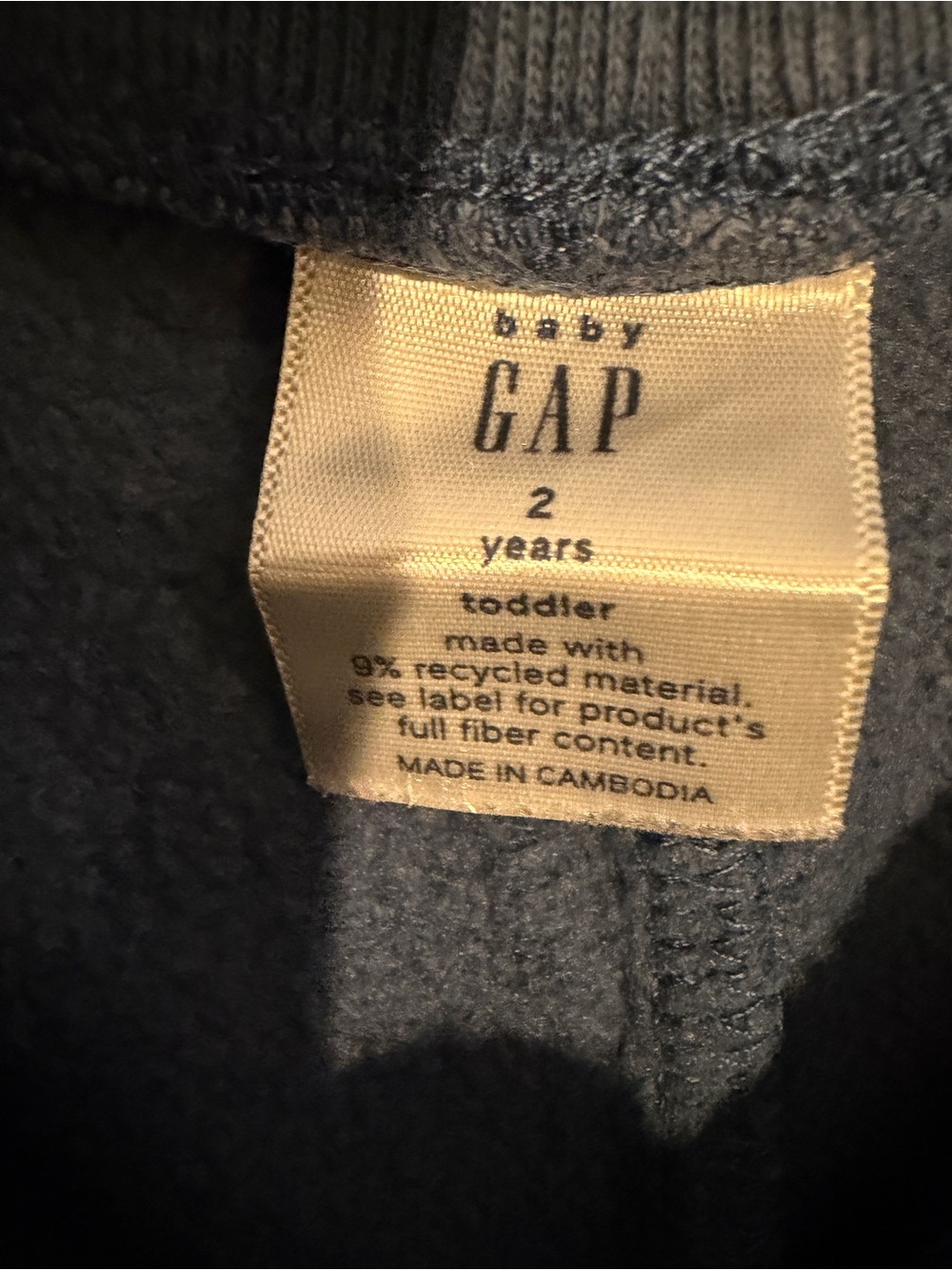Lot of 4 Baby Gap Toddler Jogger Sweatpants Bundle 2 Years Blue Green Navy Brown - Picture 7 of 13
